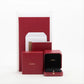 Cartier Platinum Diamond Solitaire ring.  PT950 Cartier 1895 Engagement Ring.