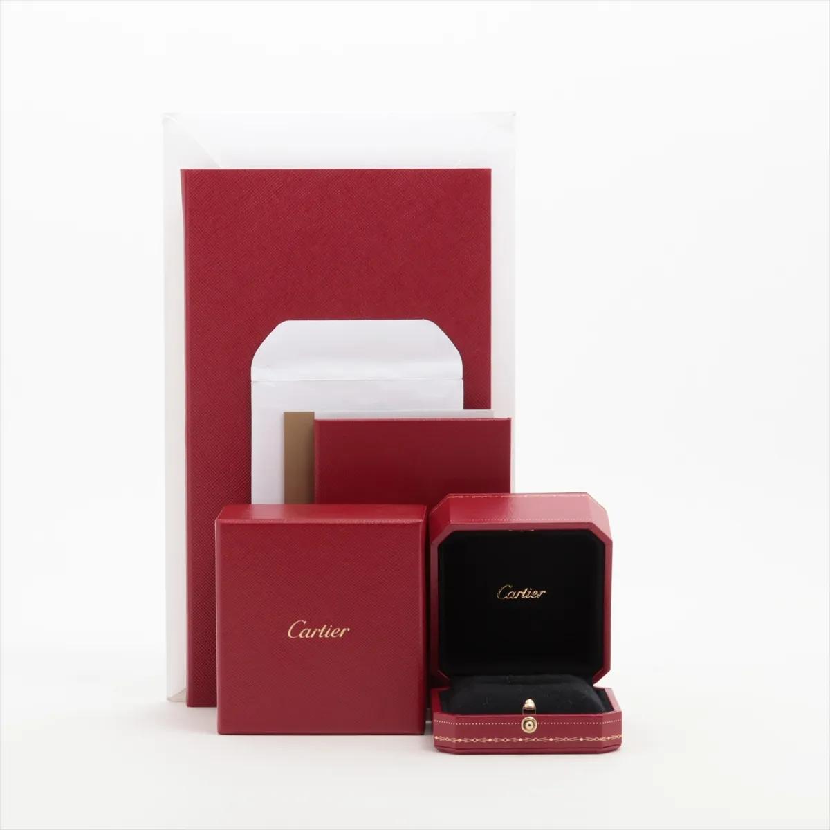 Cartier Platinum Diamond Solitaire ring.  PT950 Cartier 1895 Engagement Ring.