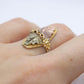 Black Hills Gold Ring. 10k Multi-Tone Black Hills Gold Filigree Ring.