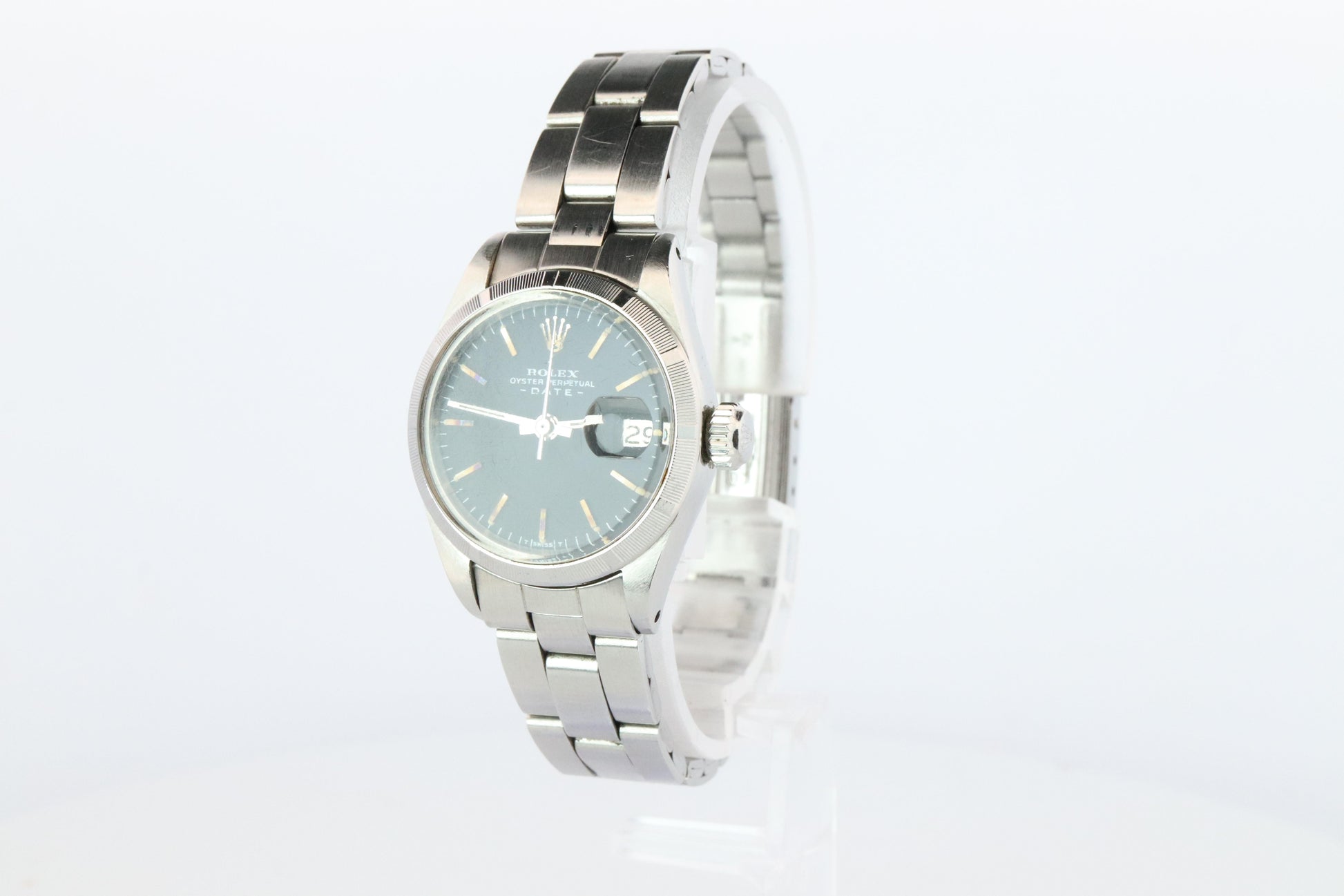 Genuine Rolex 6919 Watch Ladies ROLEX Oyster Perpetual Date Automatic Wristwatch