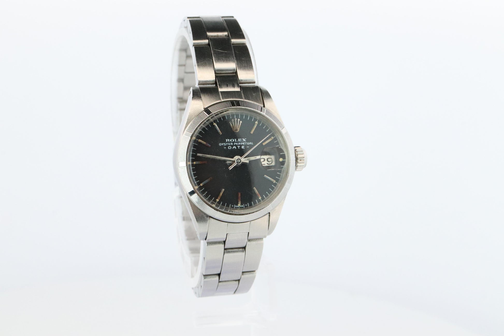 Genuine Rolex 6919 Watch Ladies ROLEX Oyster Perpetual Date Automatic Wristwatch