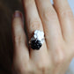 Chanel Camelia Ring. Genuine CHANEL 18k 750 Camelia Onyx Chalcedony Ring.