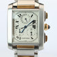 Vintage Cartier Tank Francaise Chronoflex Watch. Cartier 2303 Stainless Steel