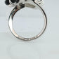 Chanel Camelia Ring. Genuine CHANEL 18k 750 Camelia Onyx Chalcedony Ring.