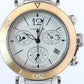 Vintage Cartier PASHA 38mm 3129 Chronograph. Rare White Dial W3140004.