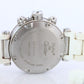 Vintage Cartier PASHA 38mm 3129 Chronograph. Rare White Dial W3140004.