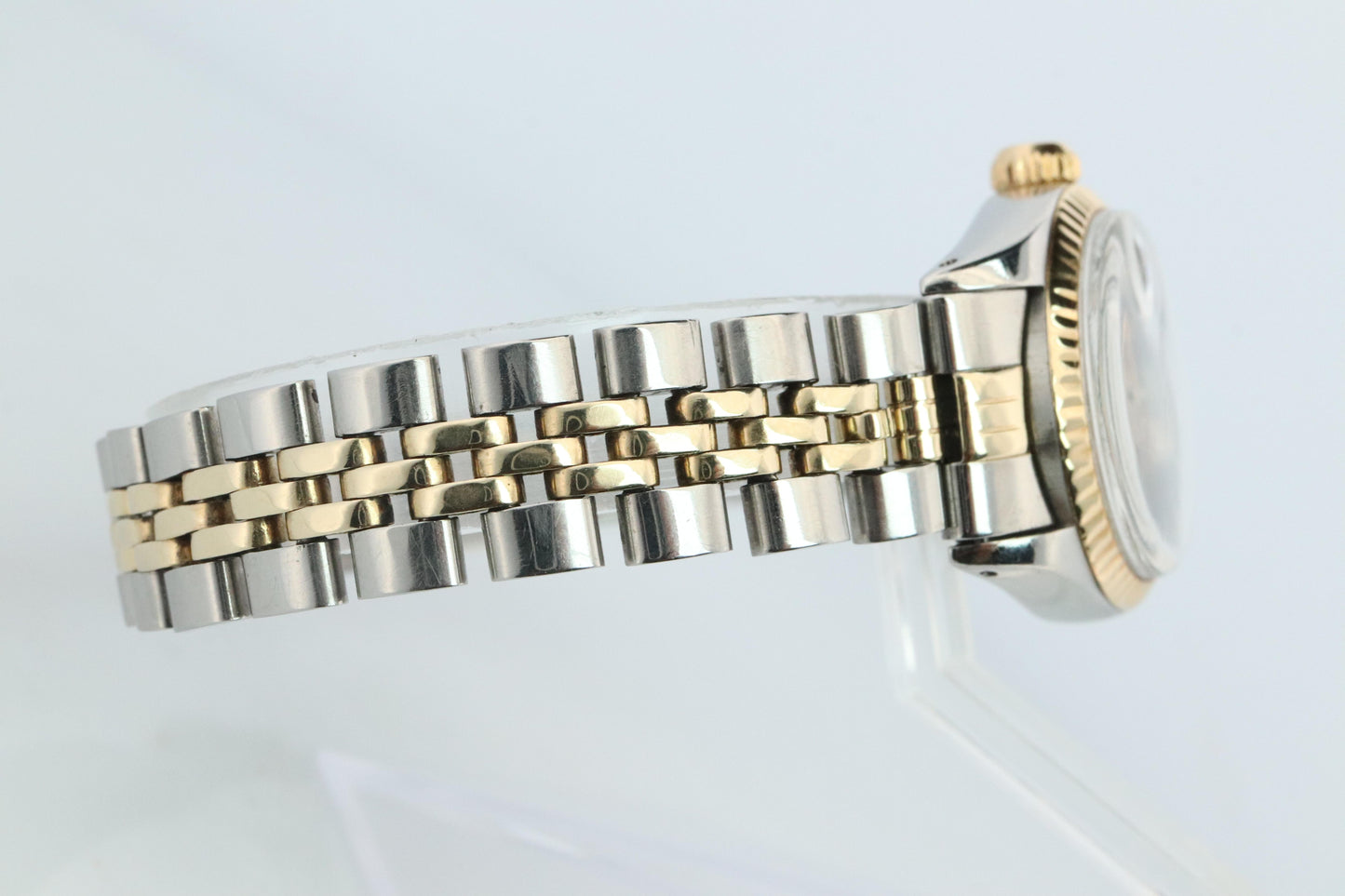 Genuine Rolex 6917 Oyster Perpetual Date Watch. Ladies ROLEX 14k Multi tone