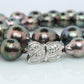 Mikimoto Pendant. Genuine 18k Gold Mikimoto Baroque Tahitian Pearl Necklace