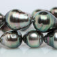 Mikimoto Pendant. Genuine 18k Gold Mikimoto Baroque Tahitian Pearl Necklace