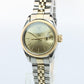 Genuine Rolex 6917 Oyster Perpetual Date Watch. Ladies ROLEX 14k Multi tone