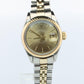Genuine Rolex 6917 Oyster Perpetual Date Watch. Ladies ROLEX 14k Multi tone