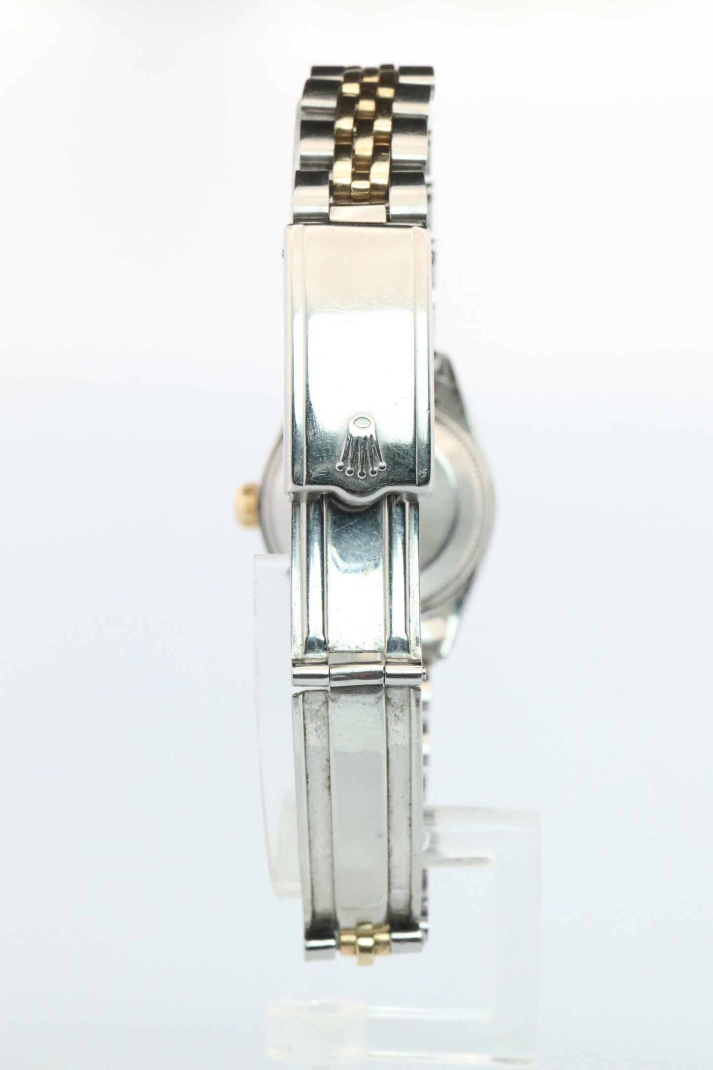 Genuine Rolex 6917 Oyster Perpetual Date Watch. Ladies ROLEX 14k Multi tone