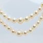 Mikimoto Necklace. Vintage 18k Gold Mikimoto Pearl Double Strand Necklace.