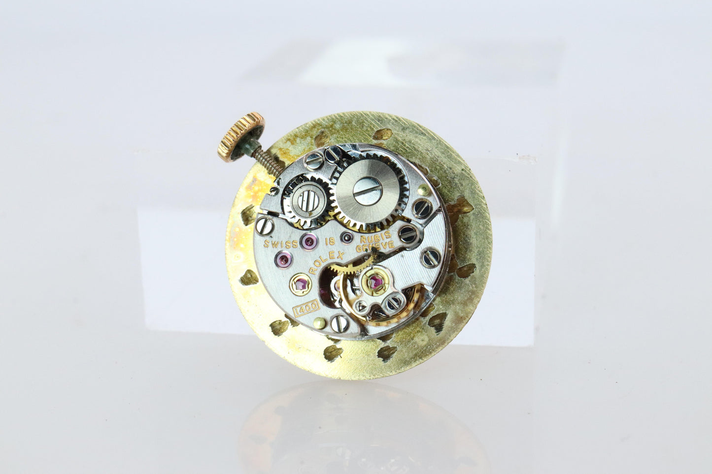Genuine Rolex Orchid Watch. 18k YG Ladies Rolex 2671 Mechanical Windup Watch.