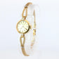 Genuine 18k Rolex Watch. 18k YG Ladies 8106 Dainty Cocktail Ladies Rolex