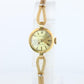 Genuine 18k Rolex Watch. 18k YG Ladies 8106 Dainty Cocktail Ladies Rolex