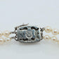 Mikimoto Necklace. Vintage 18k Gold Mikimoto Pearl Double Strand Necklace.