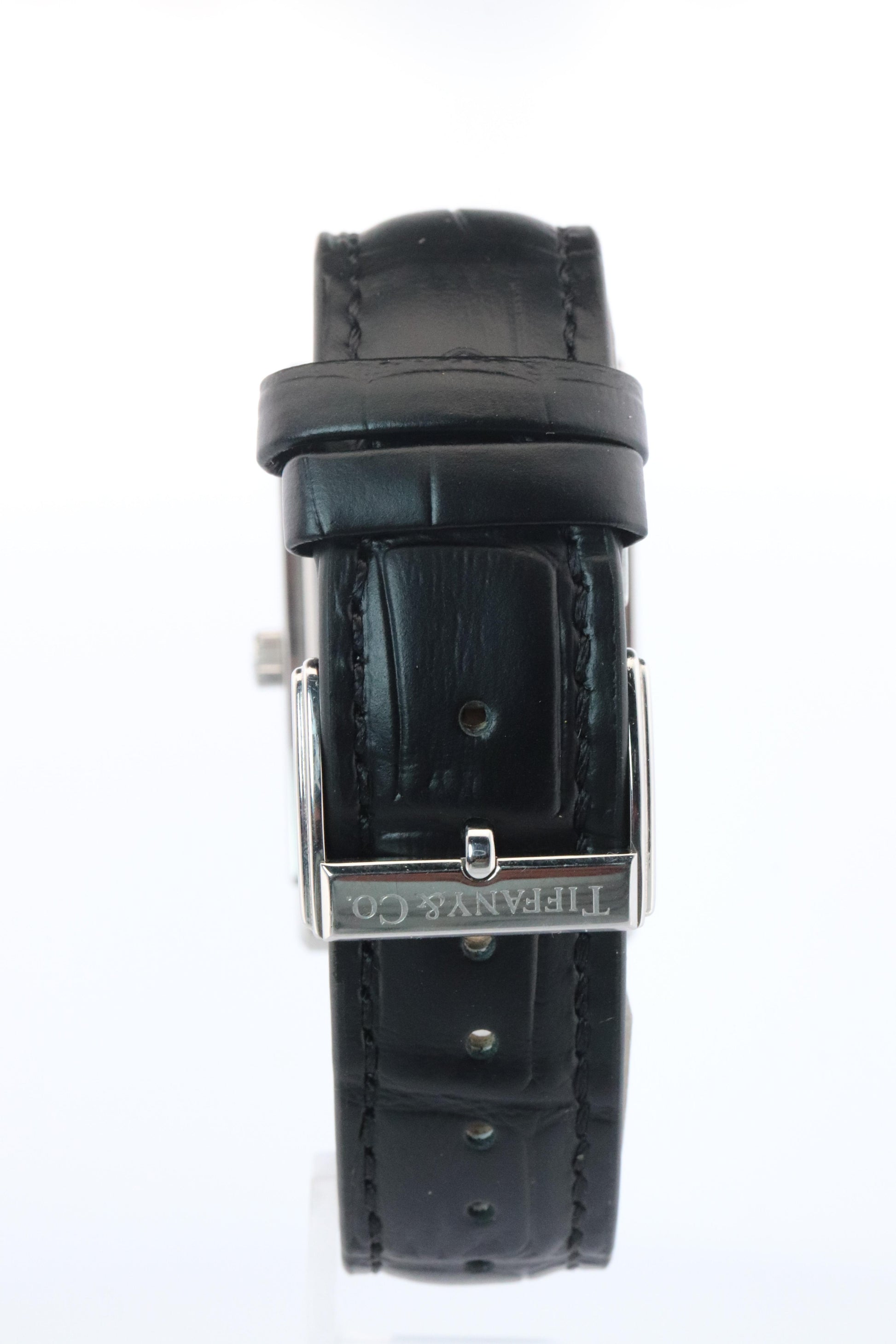 Tiffany and Co Watch. Automatic Tiffany Grand Resonator Mens Tank Watch.