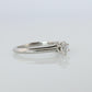 Certified Tiffany and Co Diamond Ring .26ct Tiffany Platinum Engagement ring