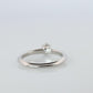 Certified Tiffany and Co Diamond Ring .26ct Tiffany Platinum Engagement ring