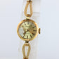 Genuine 18k Rolex Watch. 18k YG Ladies 8106 Dainty Cocktail Ladies Rolex