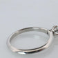 Certified Tiffany and Co Diamond Ring .26ct Tiffany Platinum Engagement ring