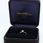 Certified Tiffany and Co Diamond Ring .26ct Tiffany Platinum Engagement ring