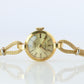 Genuine 18k Rolex Watch. 18k YG Ladies 8106 Dainty Cocktail Ladies Rolex