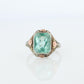 Otsby Barton TOPAZ Ring. 10k Yellow Gold Spinel. OB from Art Deco 1920