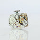 Genuine Diamond Rolex Watch. Ladies 18k Rolex 2195 Manual Watch.