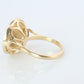 14k Gold Signet Ring with a 2 Pence Bermuda Hogge Coin.