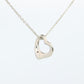 Tiffany and Co Heart Pendant. Platinum Tiffany Elsa Peretti Heart Necklace