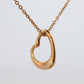Tiffany and Co Heart Pendant. 18k Tiffany Elsa Peretti Heart Necklace