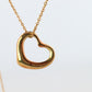 Tiffany and Co Heart Pendant. 18k Tiffany Elsa Peretti Heart Necklace
