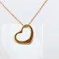 Tiffany and Co Heart Pendant. 18k Tiffany Elsa Peretti Heart Necklace