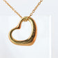 Tiffany and Co Heart Pendant. 18k Tiffany Elsa Peretti Heart Necklace