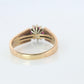 14k/10k Diamond Ruby Daisy Ornate band. Engraved Intricate designs.