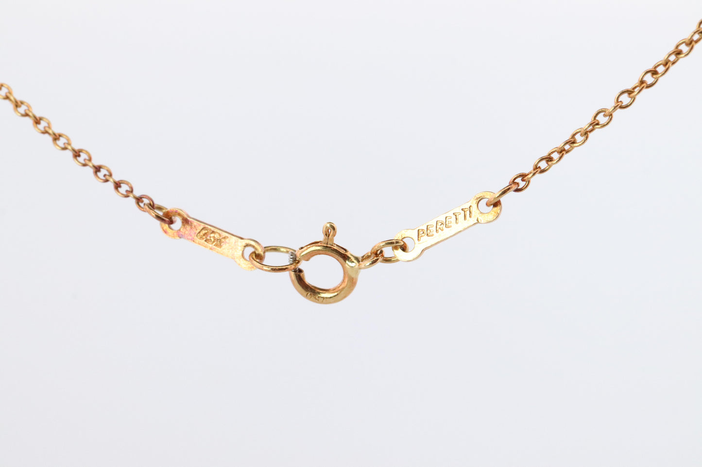 Tiffany and Co Heart Pendant. 18k Tiffany Elsa Peretti Heart Necklace