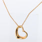 Tiffany and Co Heart Pendant. 18k Tiffany Elsa Peretti Heart Necklace