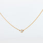 Vintage Tiffany Co Necklace Elsa Peretti Diamond by the Yard 0.10ct Solitaire 1P
