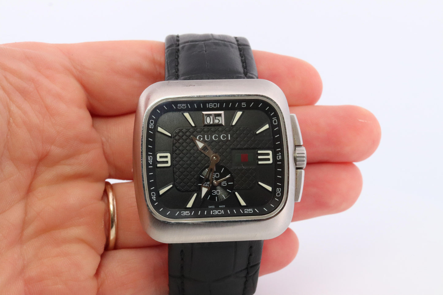 Gucci Watch. Gucci 131.3 COUPE. Gucci Mens Large Watch.