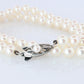 MIKIMOTO 14k White Gold Pearl Necklace. 7mm Pearls Chocker Necklace.