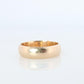 14k Wide band. Comfort Fit 6mm Wide Wedding ring yellow Gold.