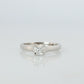 Certified Tiffany and Co Diamond Ring .28ct Tiffany Platinum Lucida Engagement