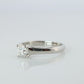 Certified Tiffany and Co Diamond Ring .28ct Tiffany Platinum Lucida Engagement