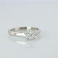 Certified Tiffany and Co Diamond Ring .28ct Tiffany Platinum Lucida Engagement