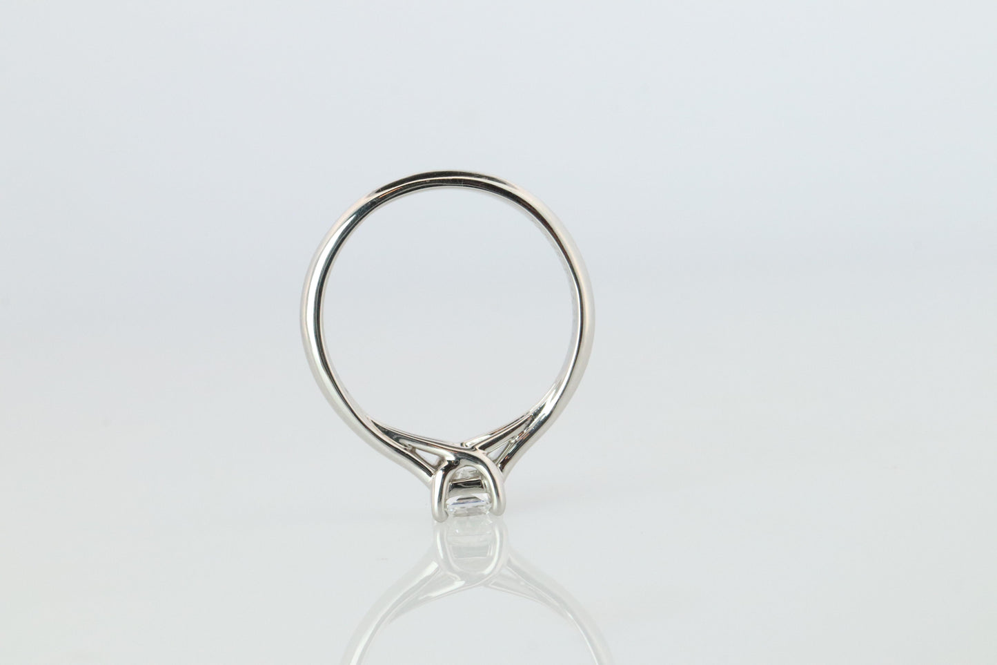Certified Tiffany and Co Diamond Ring .28ct Tiffany Platinum Lucida Engagement