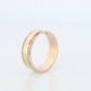 9k Antique Gold Band. Made by E. Tiessen South Africa.