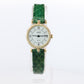 Van Cleef and Arpels 18901 B1 watch. 18k Gold VCA Classique Diamond Bezel.