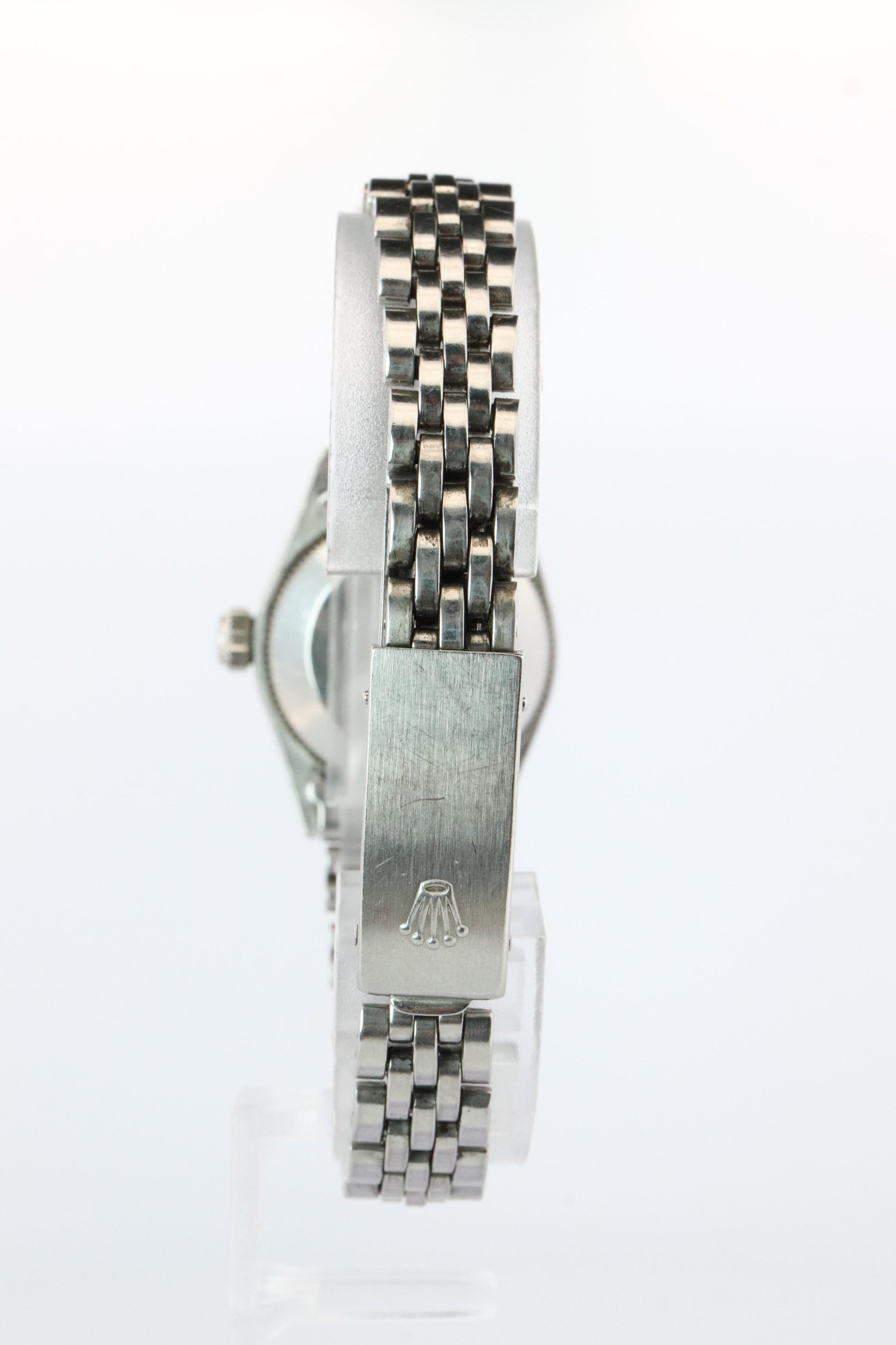Genuine Rolex 6517 Oyster Perpetual Watch. Ladies ROLEX Automatic WG Bezel.